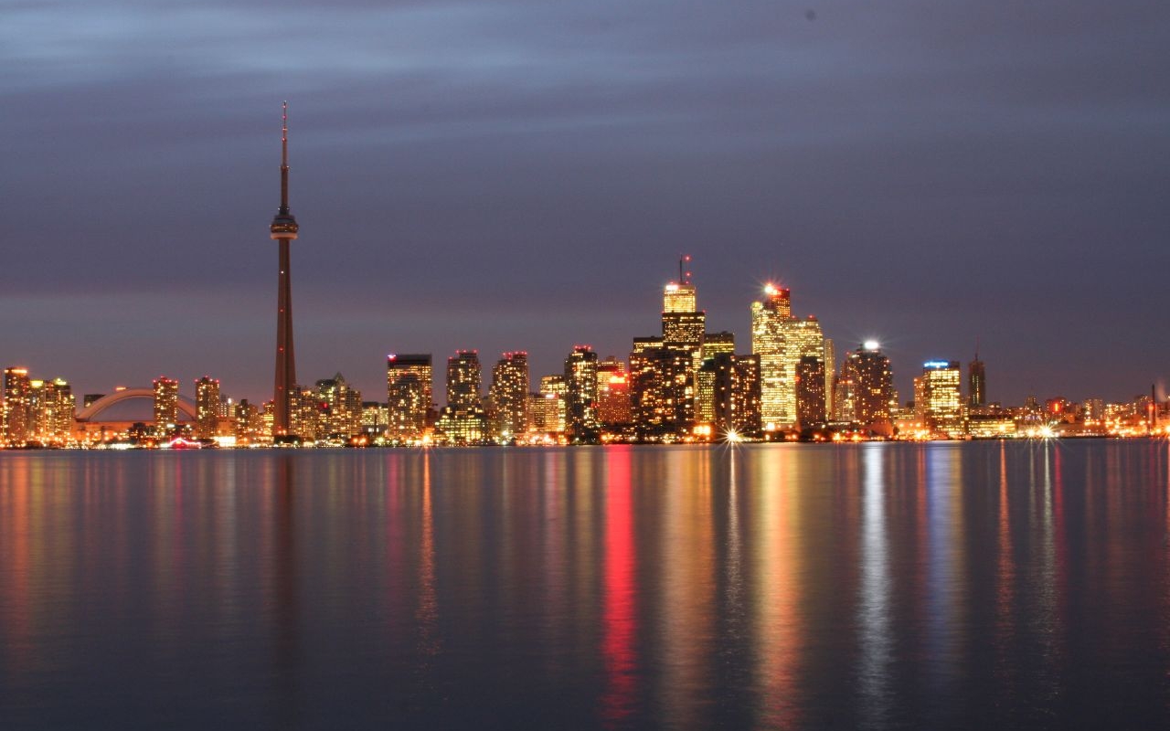 Toronto Wallpaper Skyline