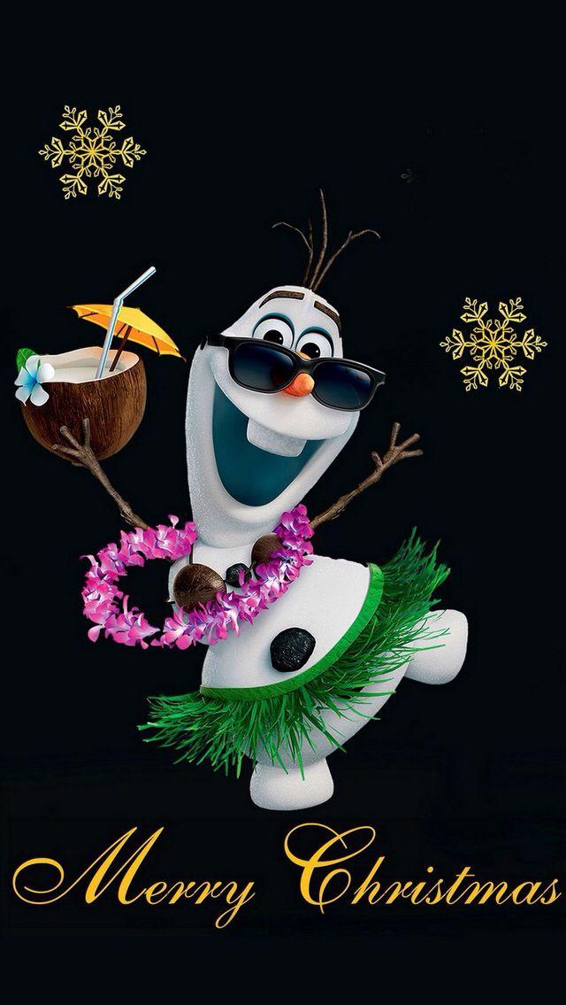 MERRY CHRISTMAS FROM OLAF Disney christmas Christmas wallpaper