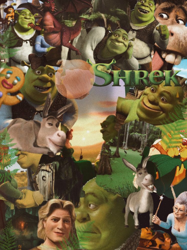 Shrek Background Aesthetic Vintage Memes