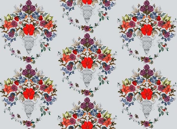 Bold Flowers Wallpaper Designs