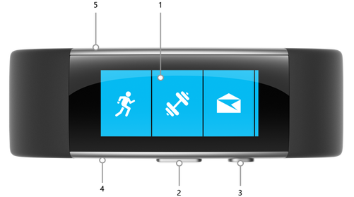 Microsoft Band Front Face