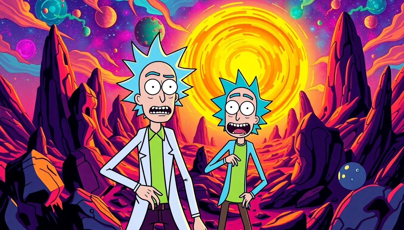Supreme Rick And Morty Wallpaper