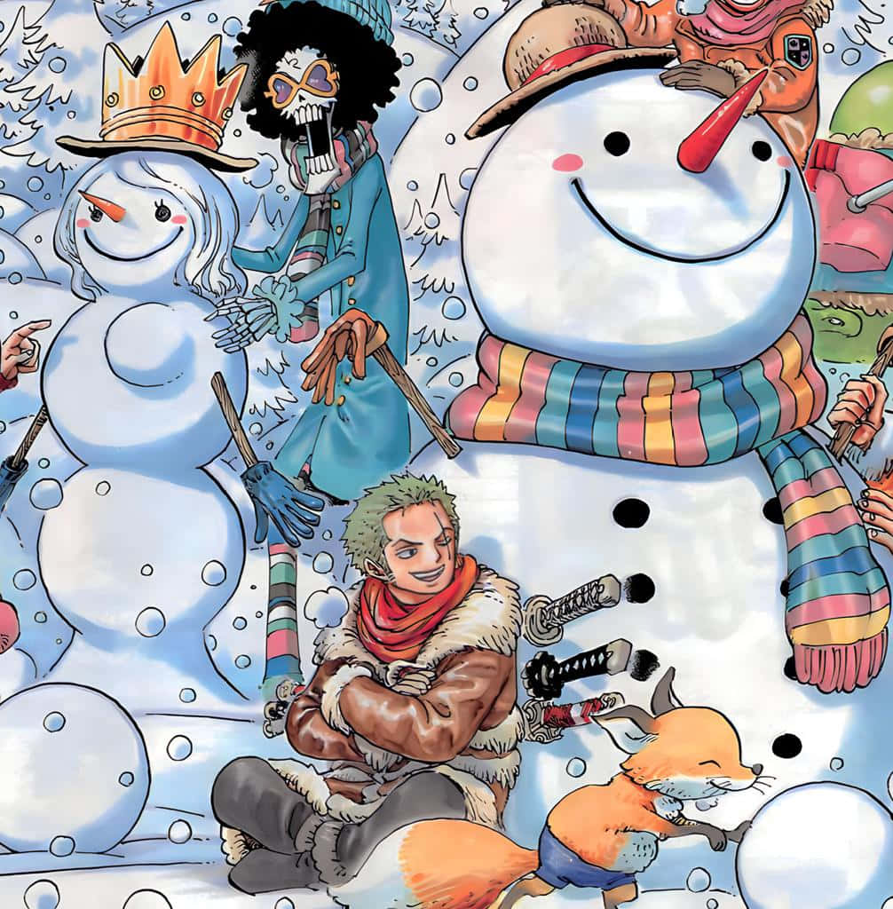 One Piece Christmas Wallpaper