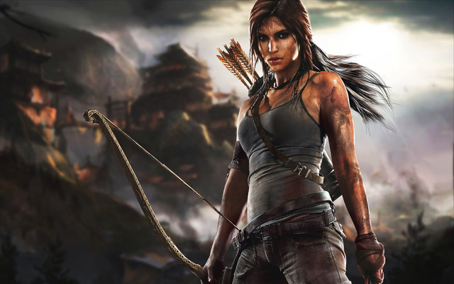 Lara Croft Tomb Raider Fond Ecran HD