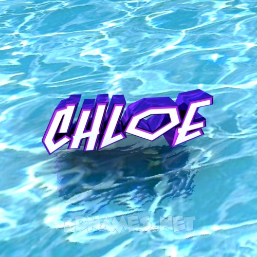 Preview of Water for name Chloe