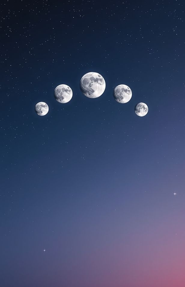 Phases Of The Moon Wallpaper