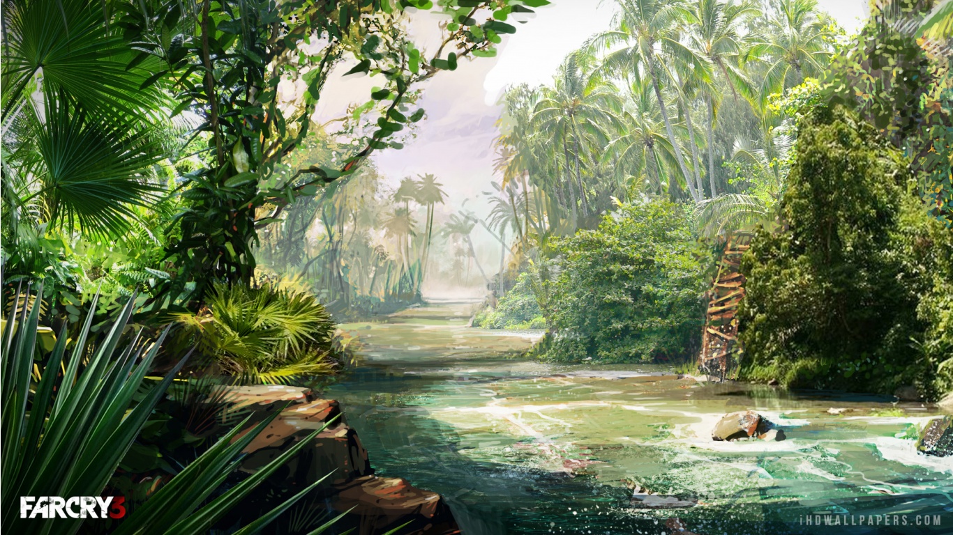 Far Cry Jungle HD Wallpaper IHD