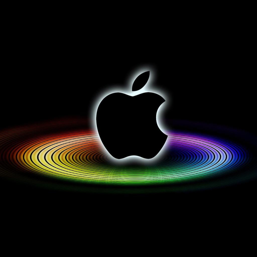 Apple Logo iPad N009 Wallpaper Background HD