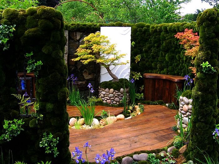 Gardens English Garden Pictures The Japanese Moss Wallpaper