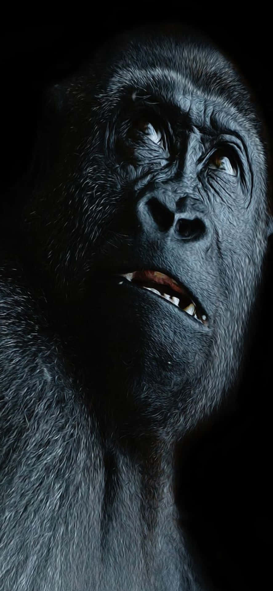 Check Out The Powerful New iPhone X Gorilla Wallpaper