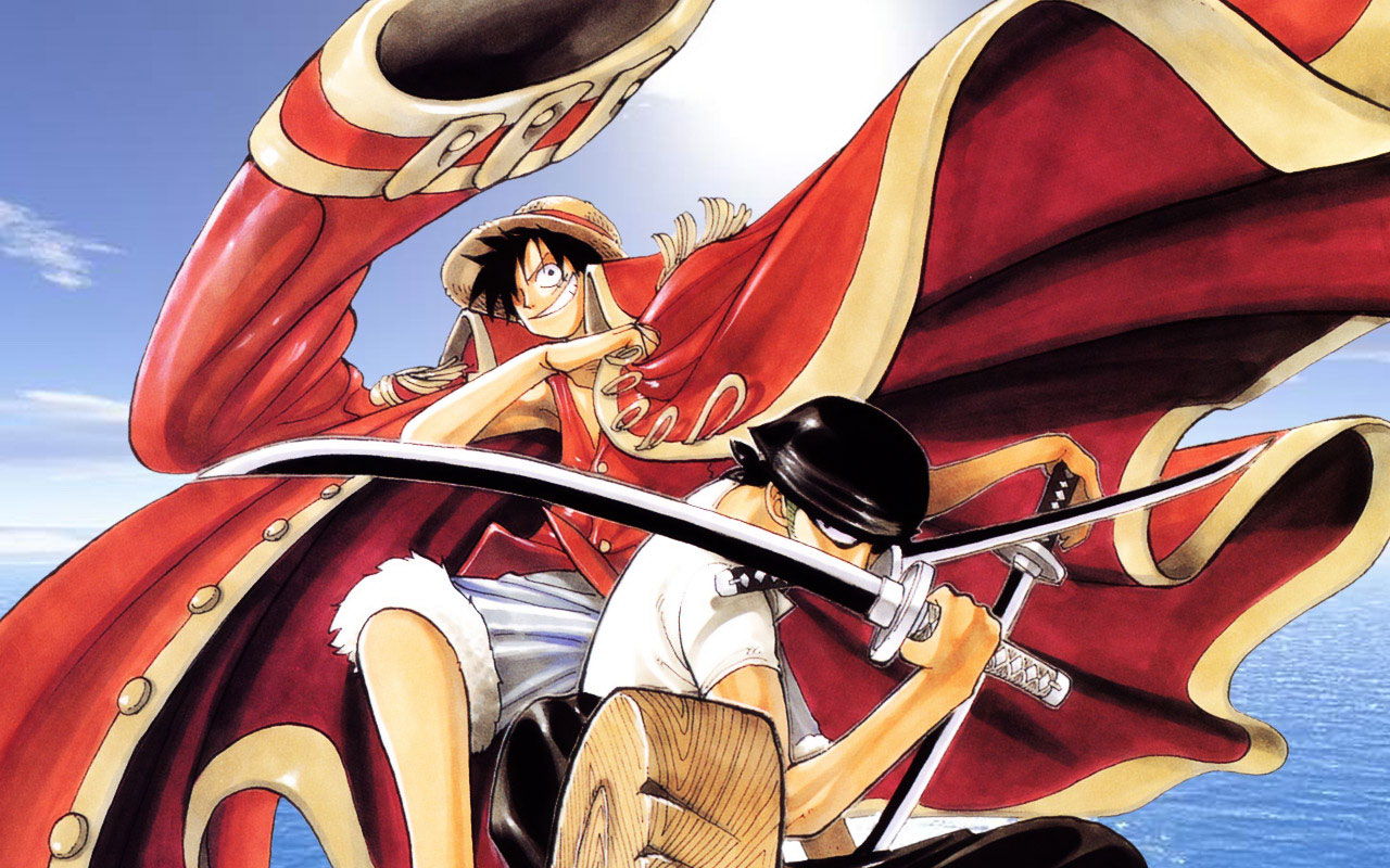  Luffy And Zoro One Piece Wallpaper 1280x800 Full HD Wallpapers 1280x800
