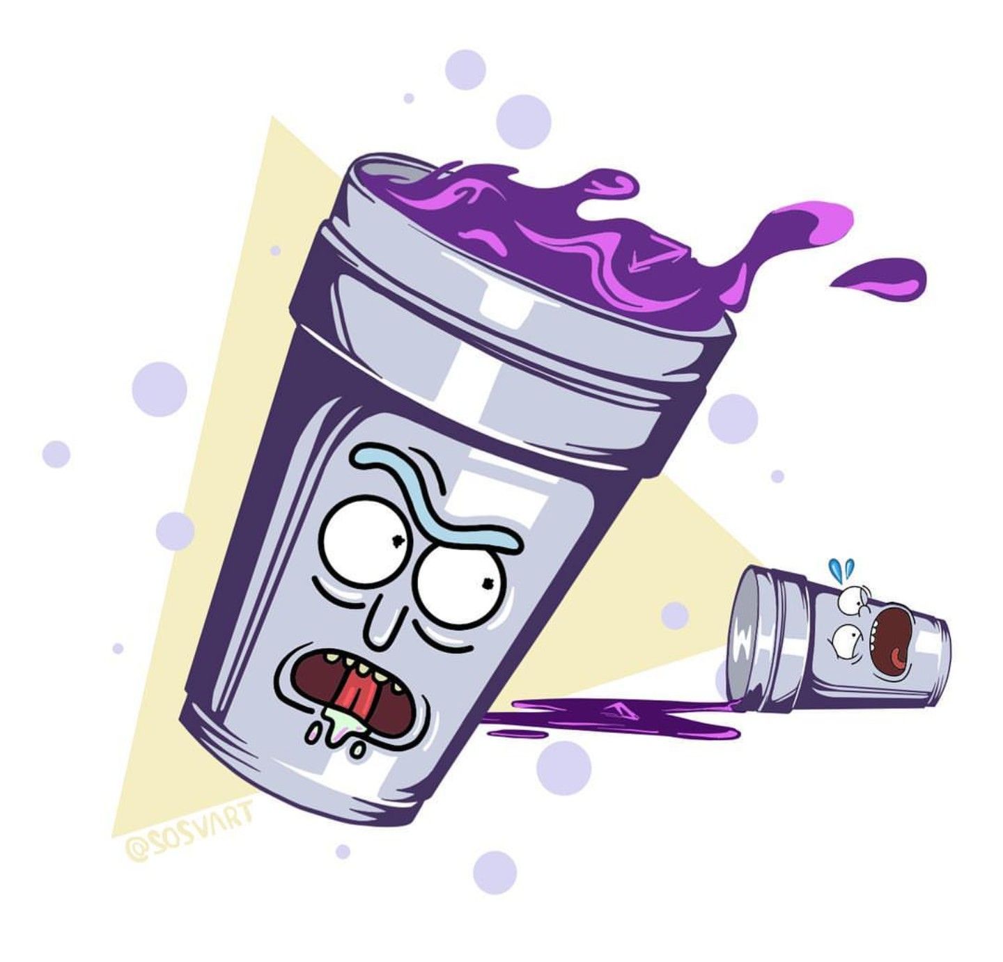 Rick And Morty X Sizzurp