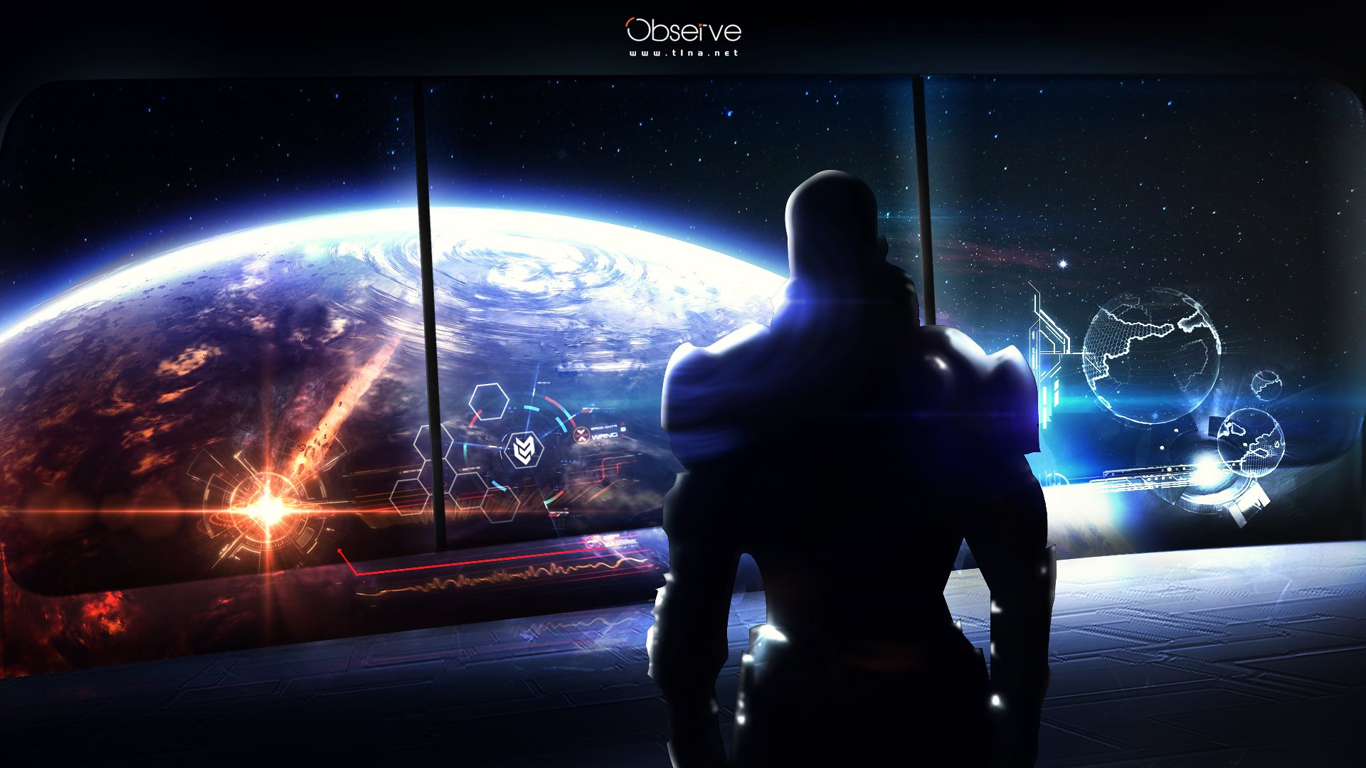 Mass Effect World Of Warcraft Fan Art Wallpaper HD