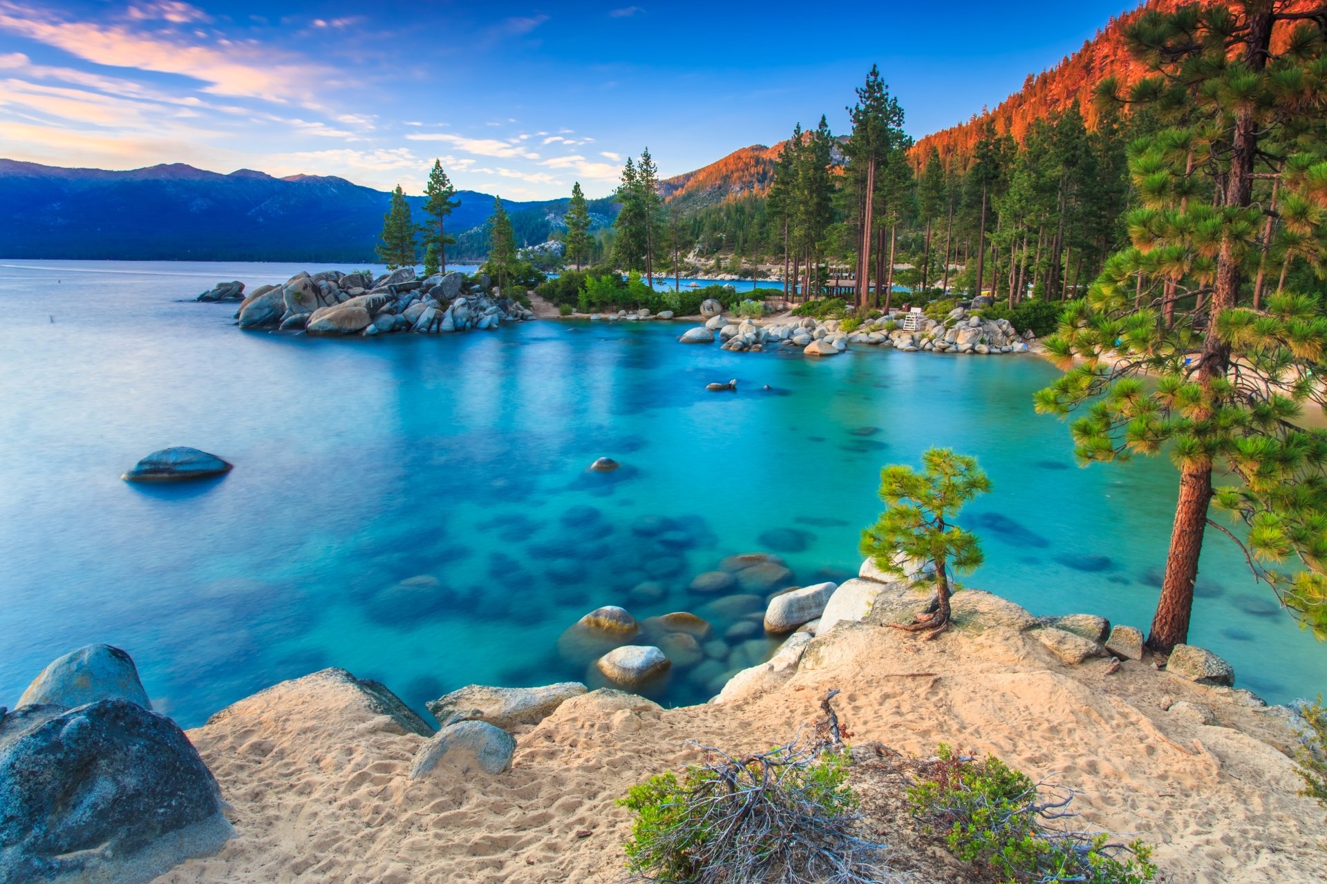 4k Ultra HD Lake Tahoe Wallpaper Background Image