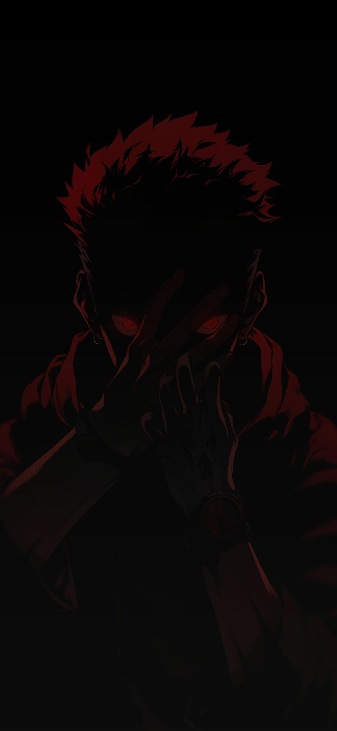 Jujutsu Kaisen Black Red Wallpapers Anime Wallpapers iPhone