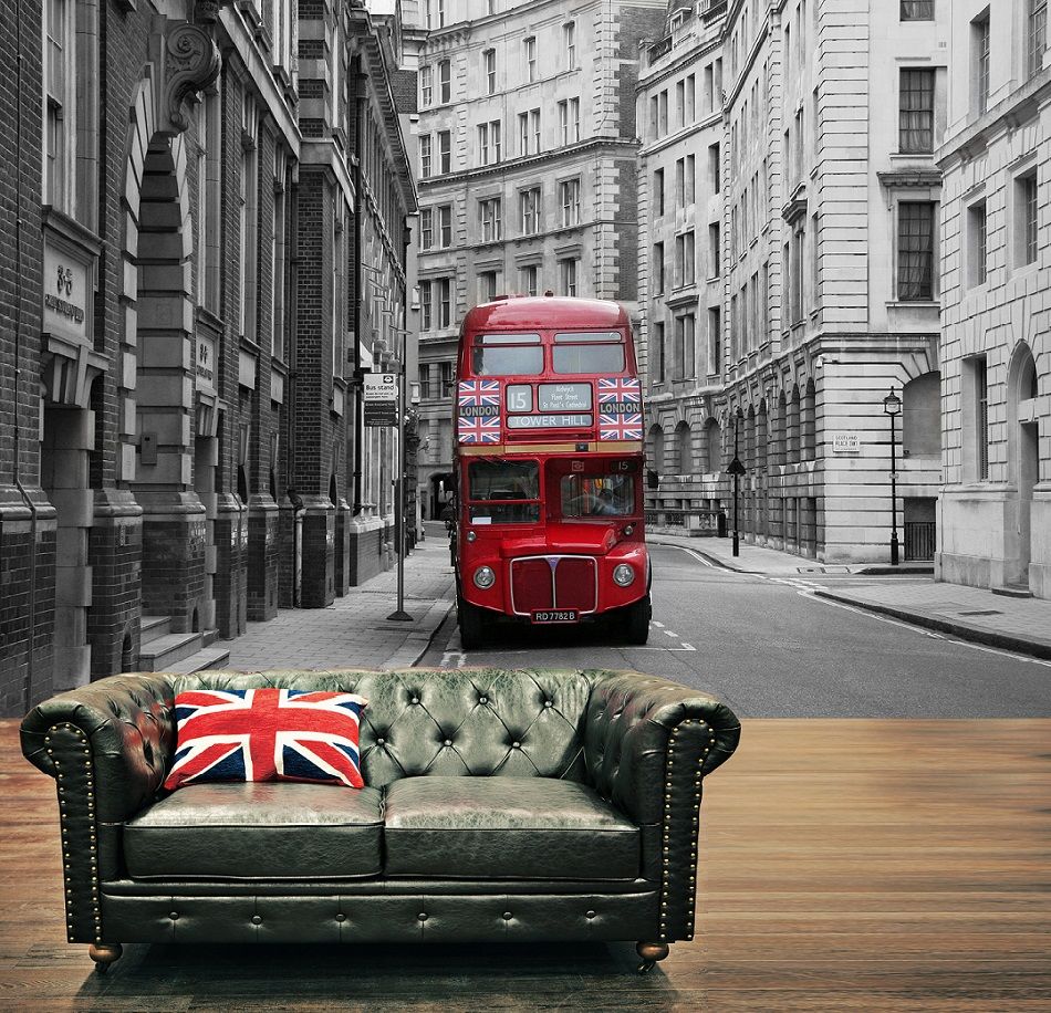 Bus Decorating Wallpaper Mural Art Delivery Option To Uk Eu
