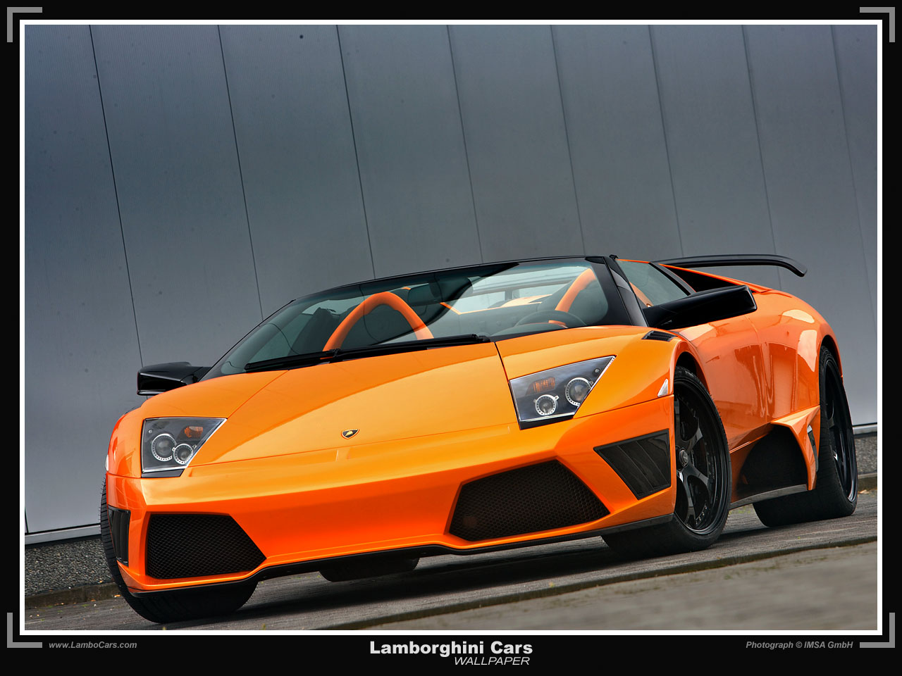 Orange Lamborghini Murcielago Wallpaper Cars And Pictures