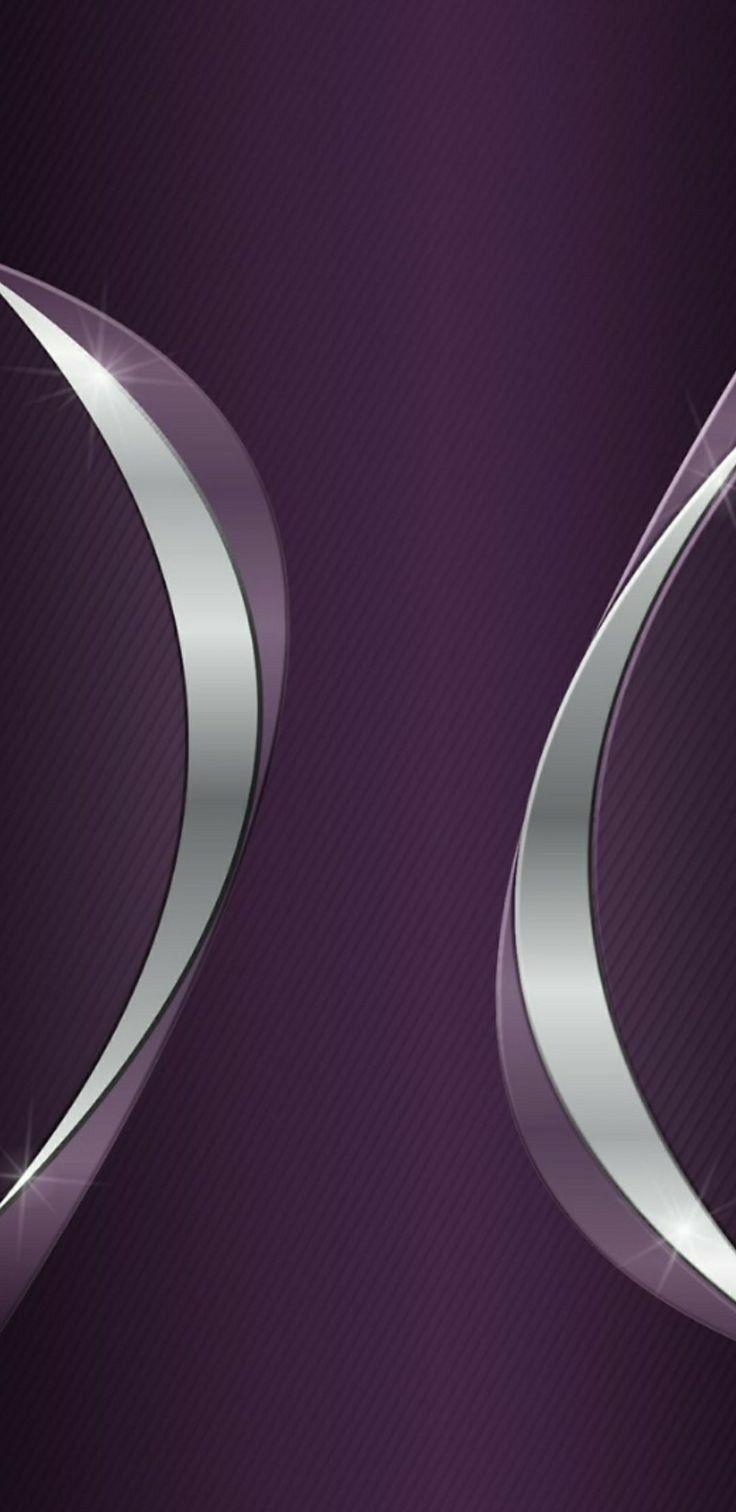 Purple Wallpaper With Silver Lines