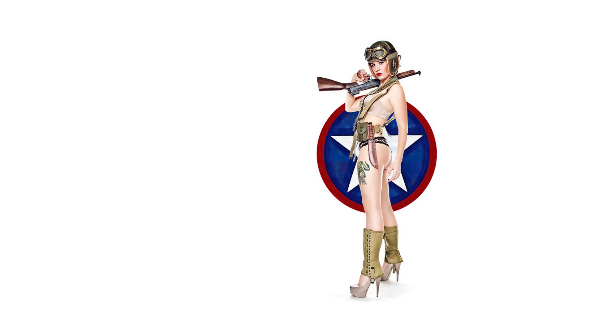 American Soldier Girl Woman Desktop HD Wallpaper Search More