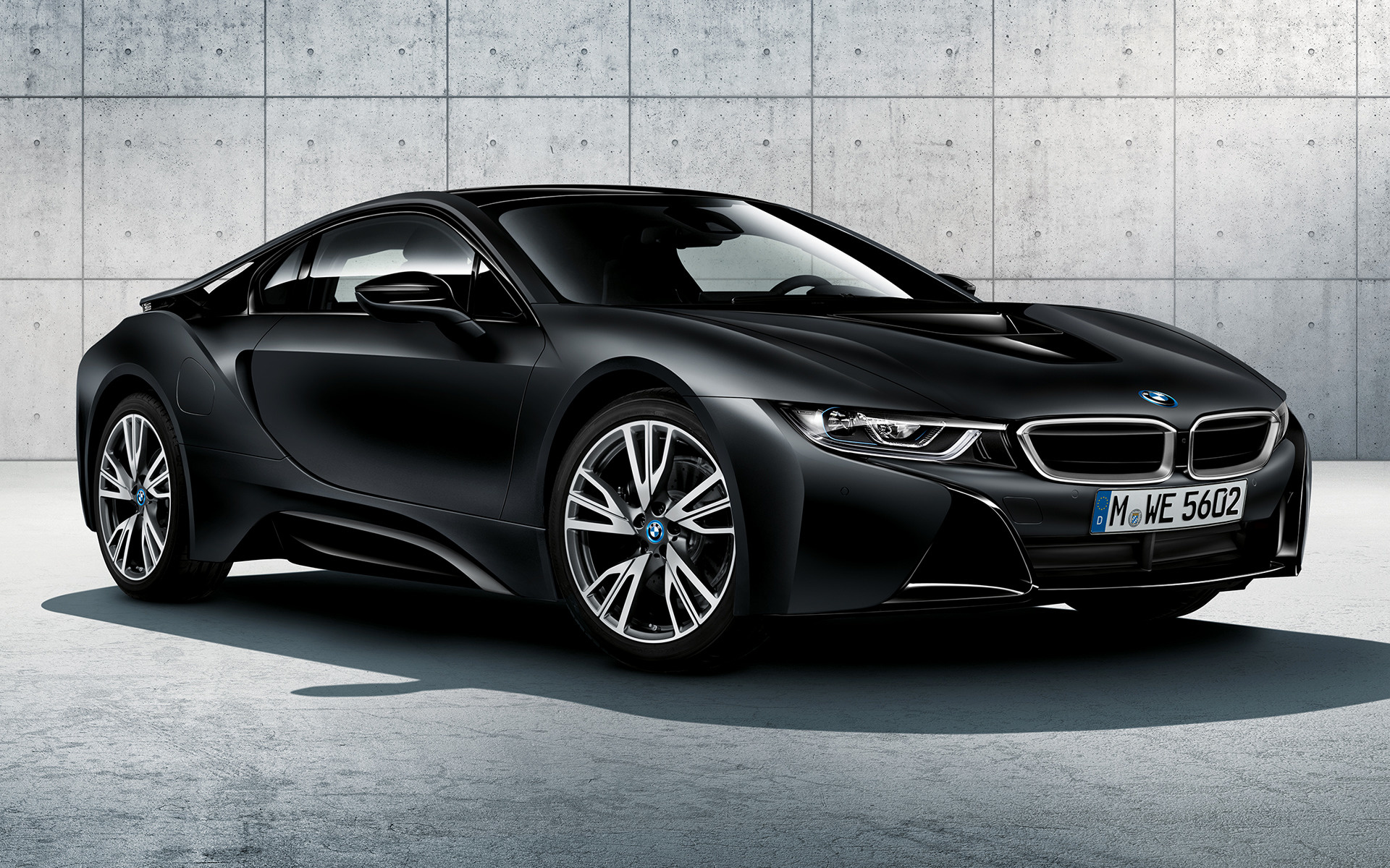 Bmw I8 Protonic Frozen Black Edition Wallpaper And