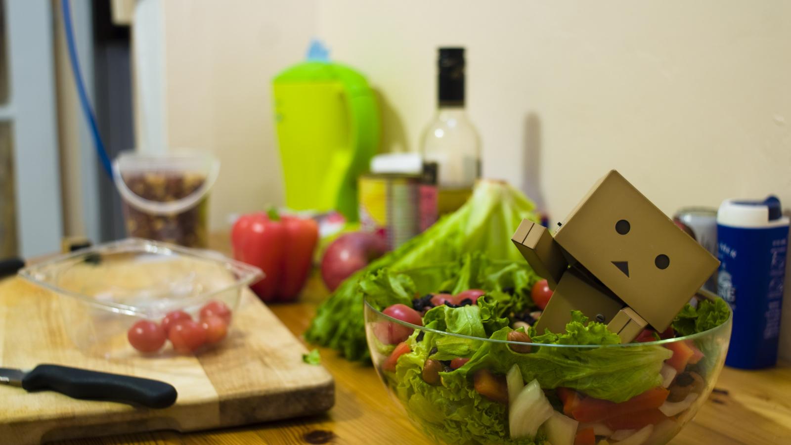 Boxman Food Funny HD Wallpaper