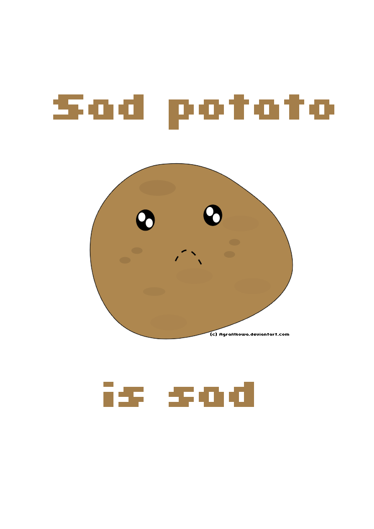 Sad Potato By Agraffkowa