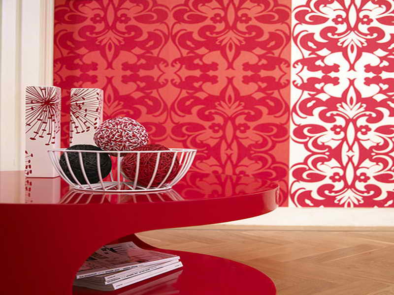 Modern Red Wallpaper Designs