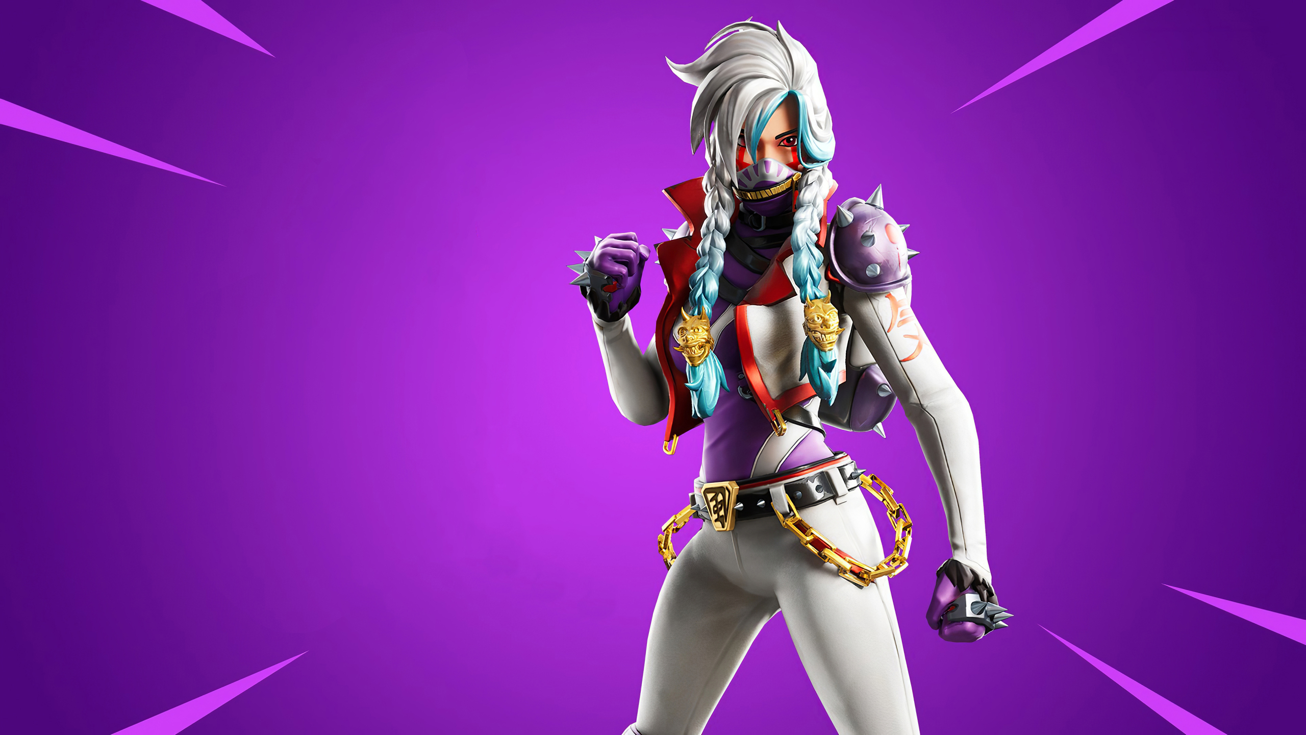 New Payback Fortnite Outfit 1440p Resolution Wallpaper