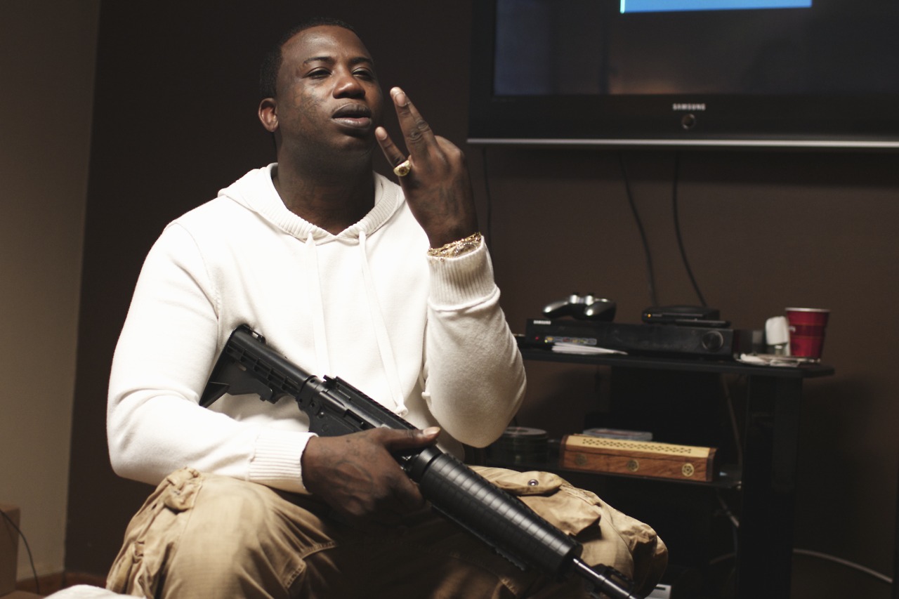 Gucci Mane Gun Rap Wallpaper