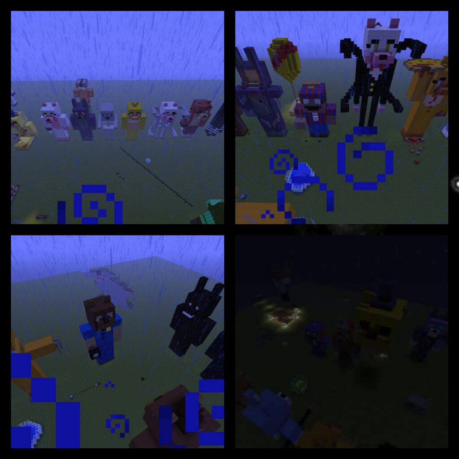 Fnaf Minecraft Creations By Thepieofpies