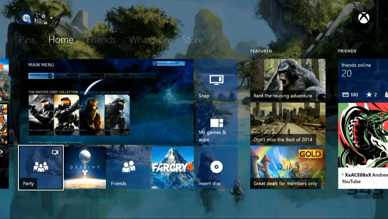 For Microsoft S Xbox One Will Give Users Transparent Dashboard