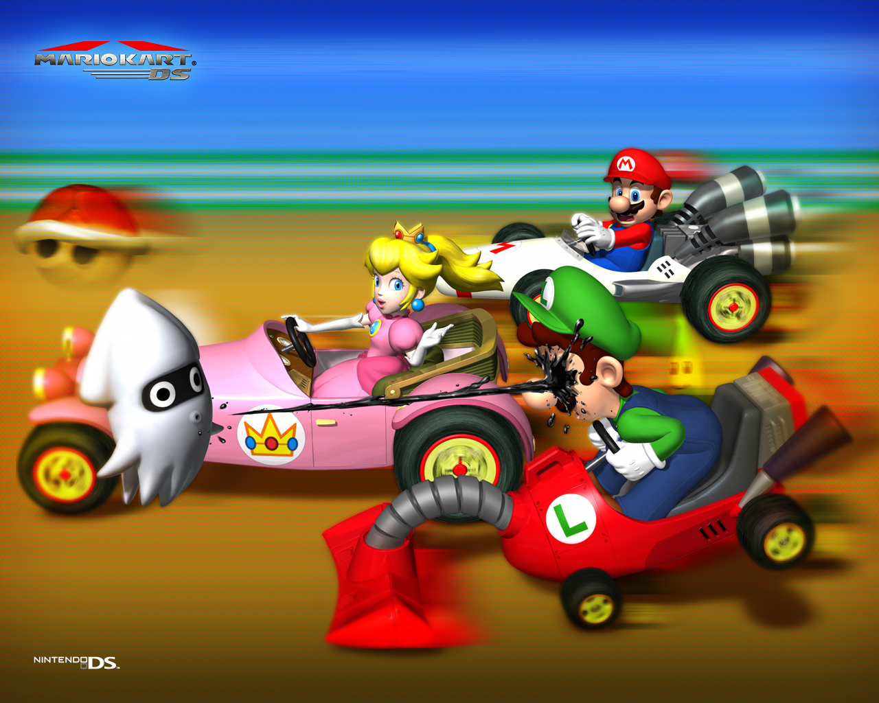 Mario Kart DS Wallpaper