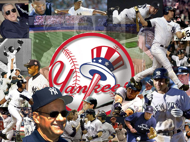 New York Ny Yankees Wallpaper Logo