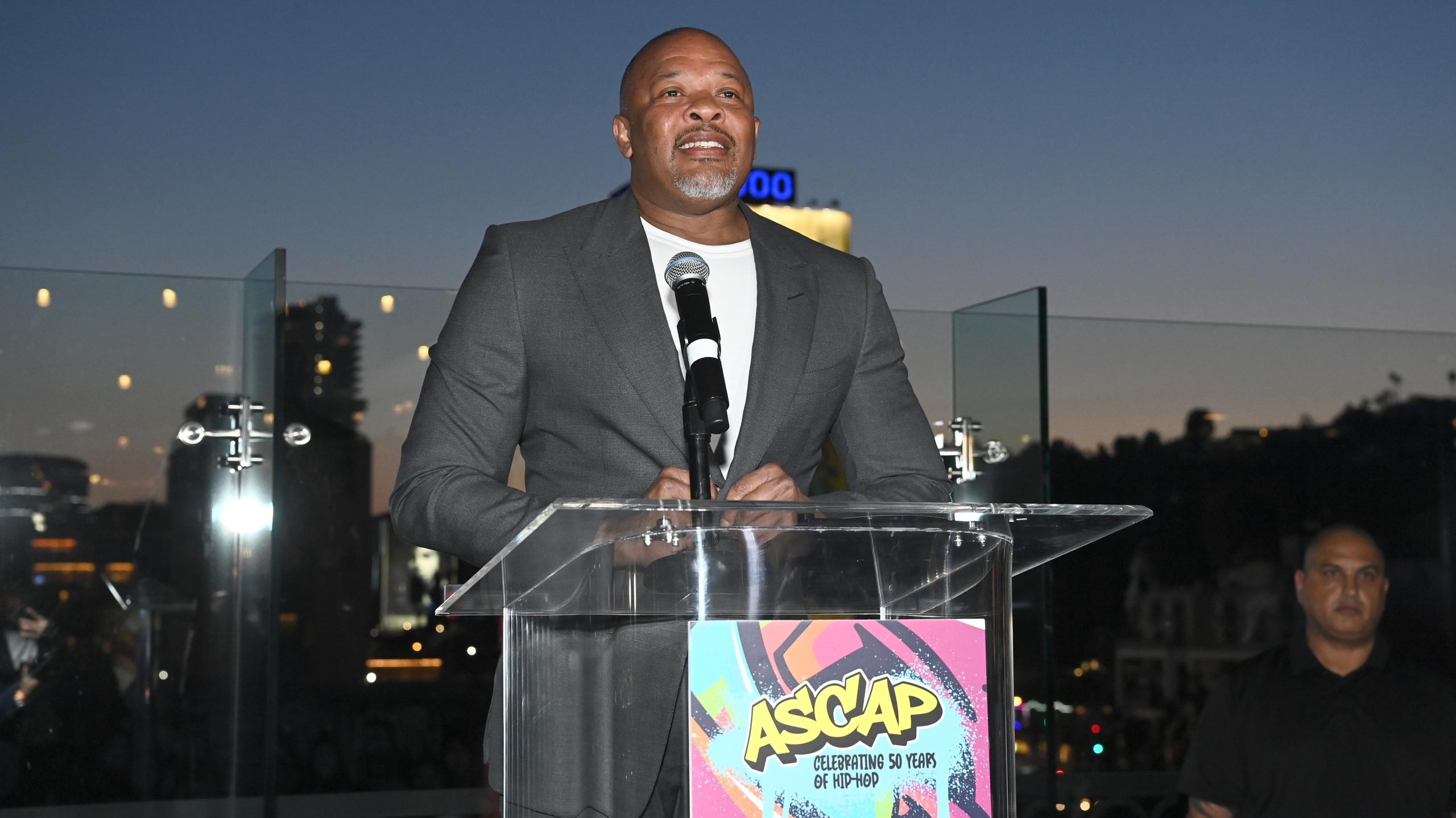 Dr Dre Bees First Ever Artist To Receive New Ascap Award I