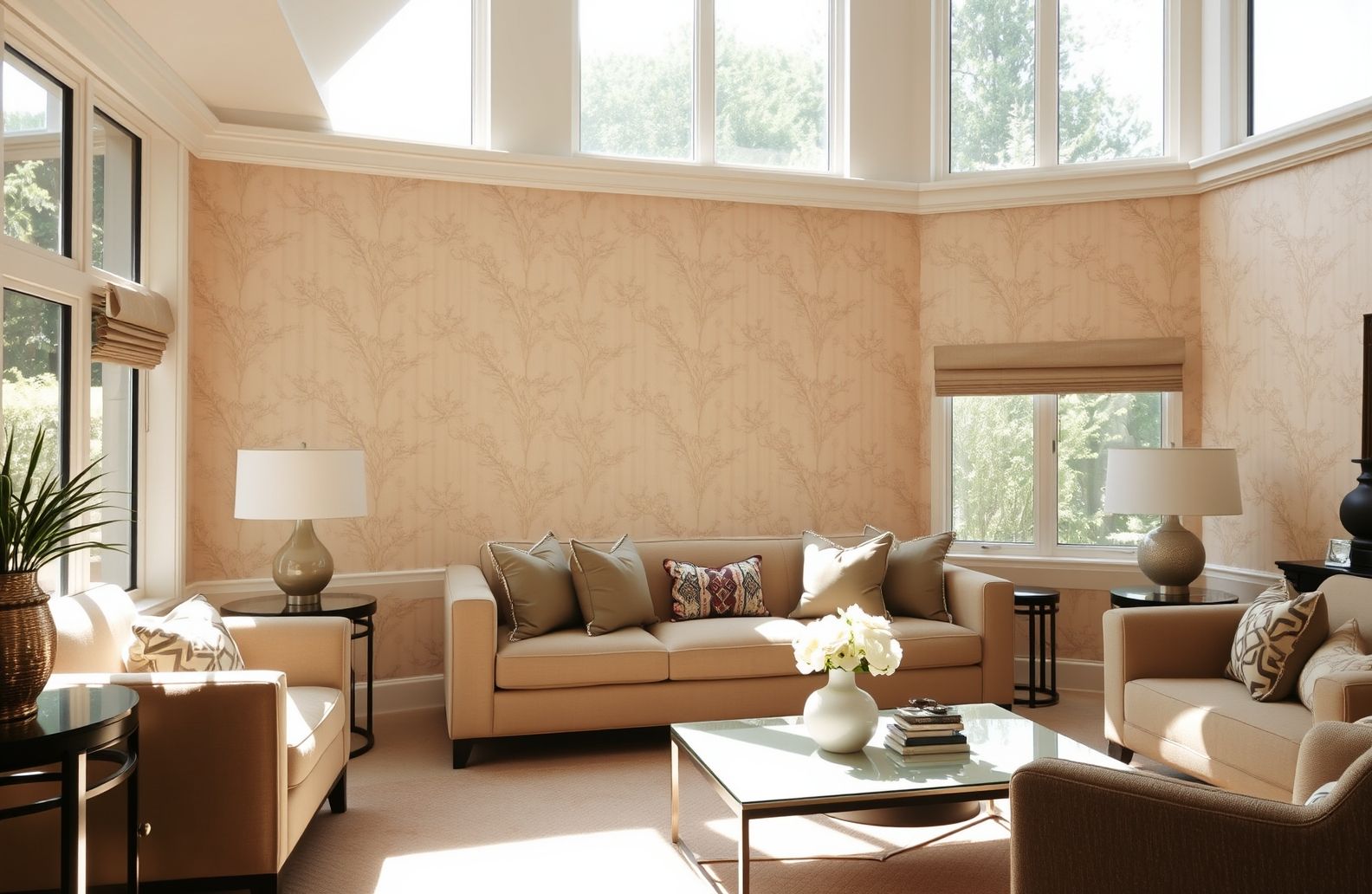 Cream Colored Wallpaper