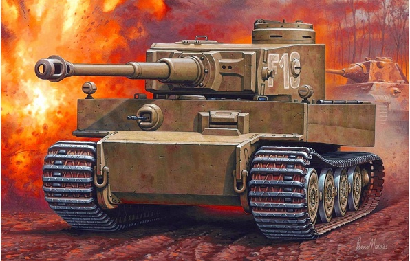 Tiger tank panzer tank panzer vll german tank panzerkampfwagen