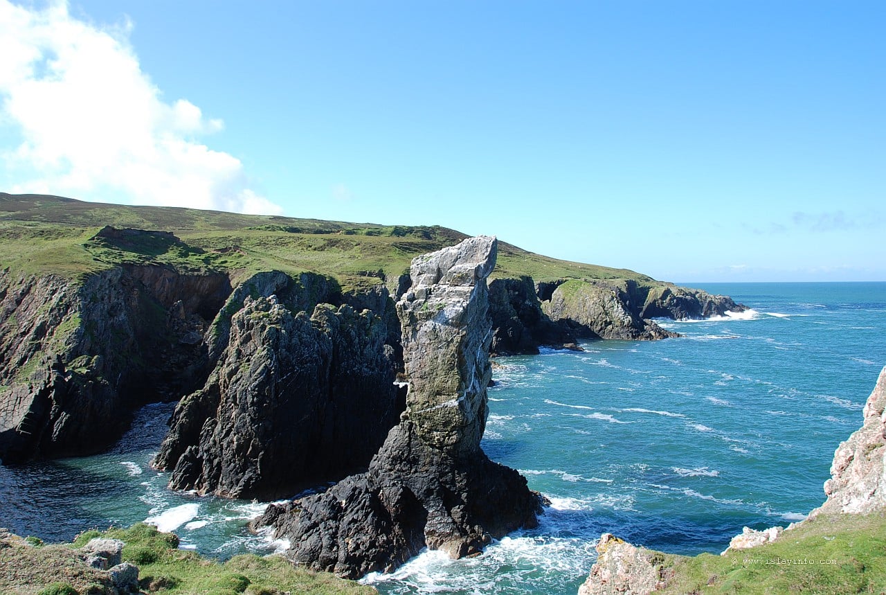 Soldiers Rock On The Oa Peninsula Islay Image Wallpaper