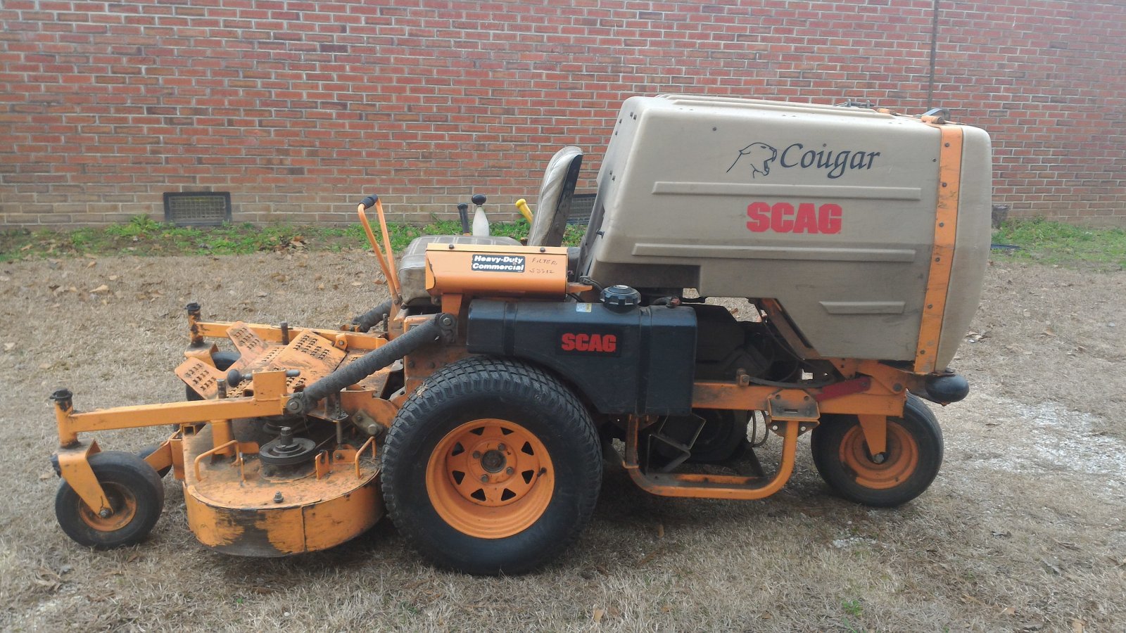 Scag Cougar Hours Owner South Carolina Lawnsite