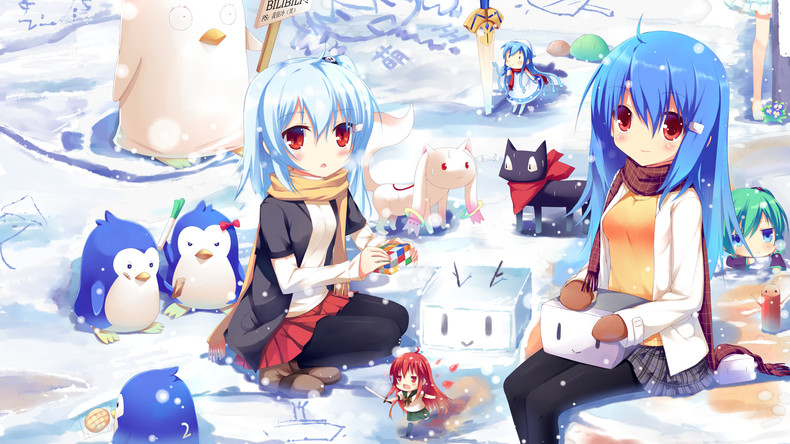 Winter wonders Anime Girls Wallpapers theAnimeGallerycom