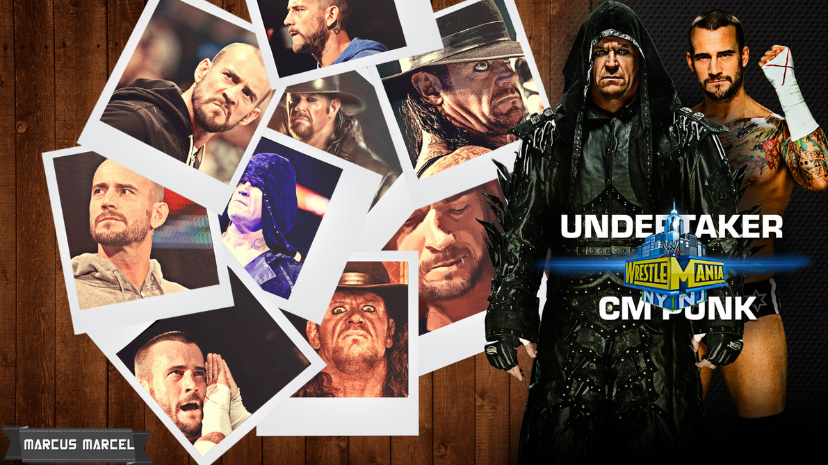Wrestlemania Cm Punk Vs Undertaker Wallpaper By