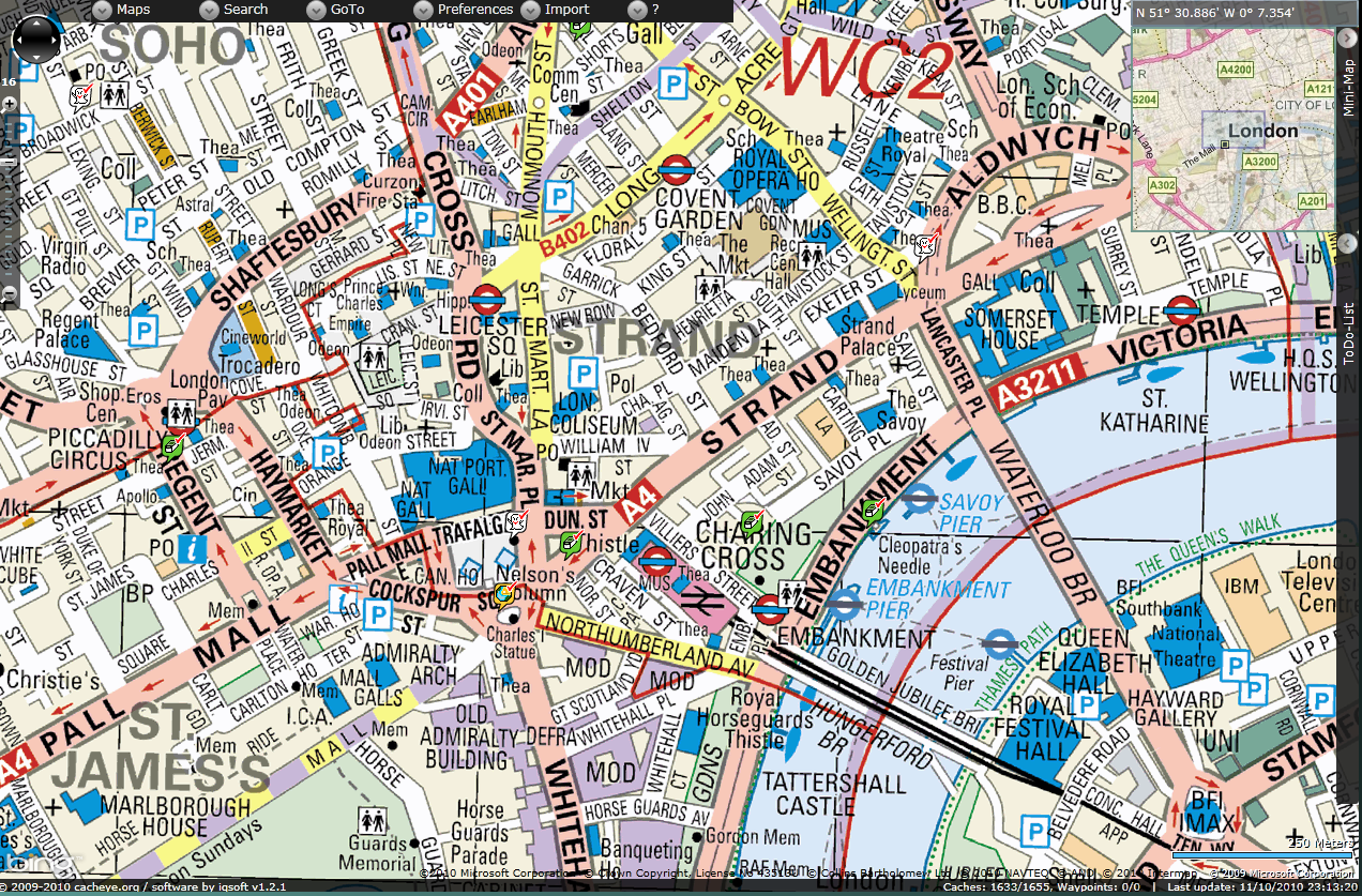 London Street Map Wallpaper Ordnance Survey