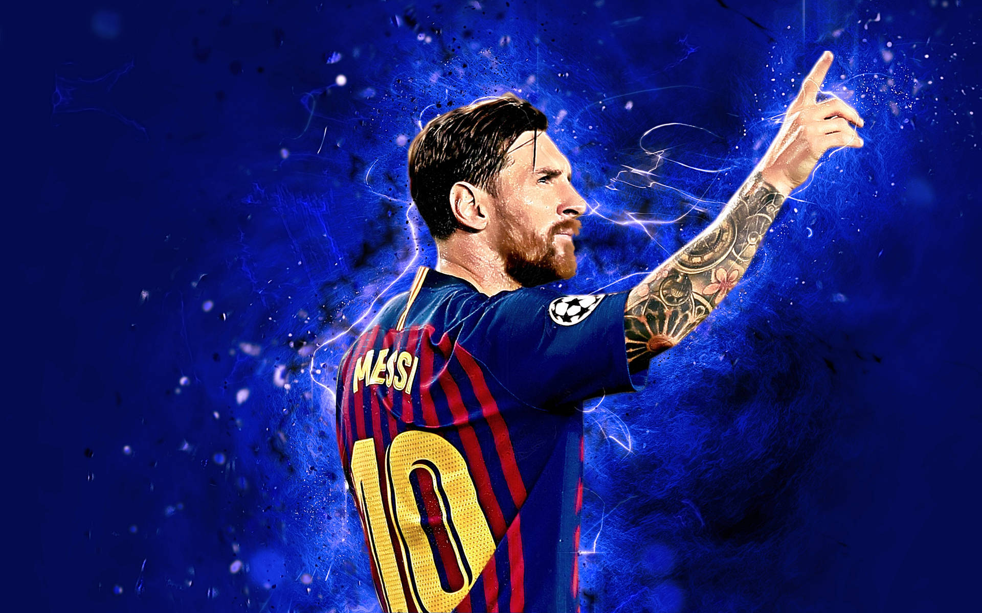 Lionel Messi Facing Back Sideways Z1c0gyg88lymsbi2 Wallpaper