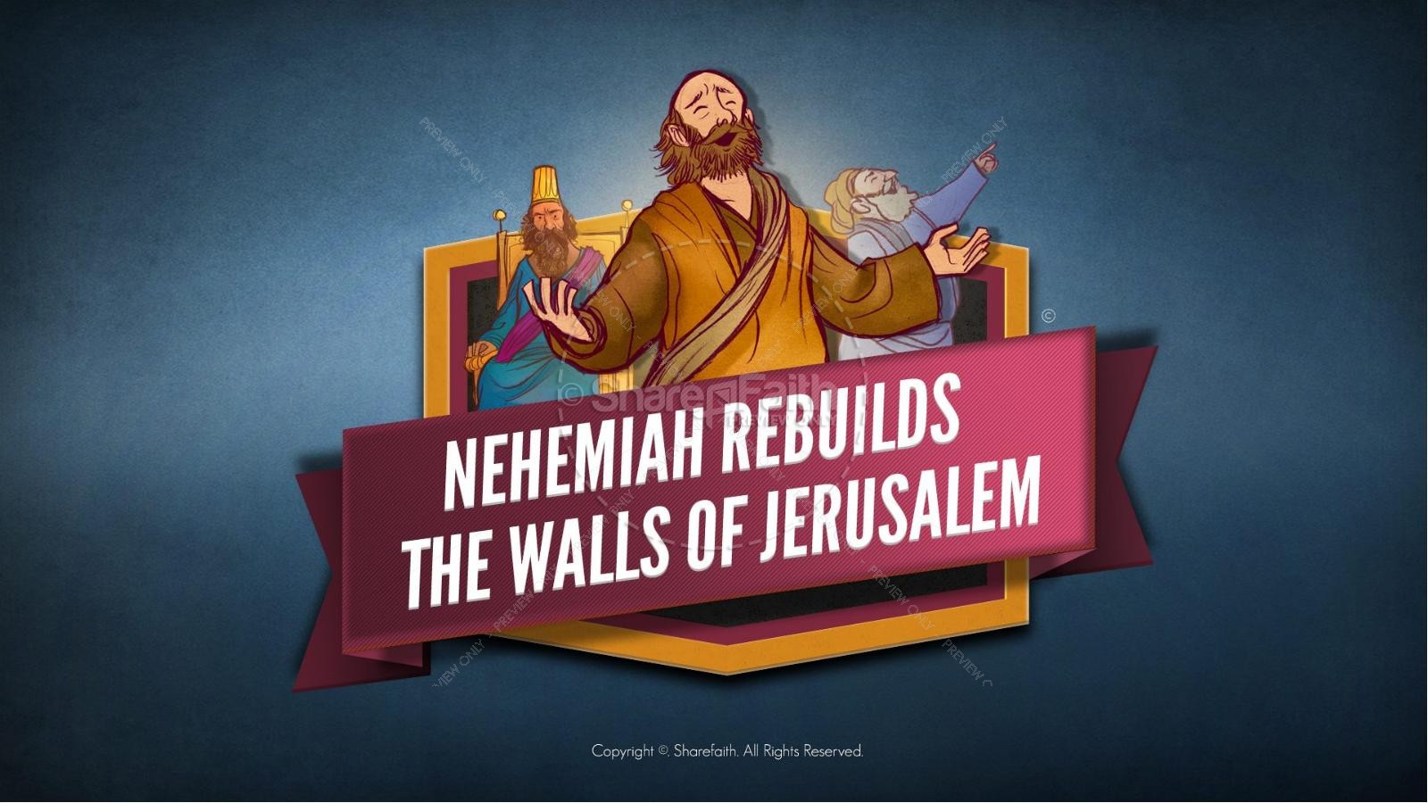 Best Nehemiah Powerpoint Background
