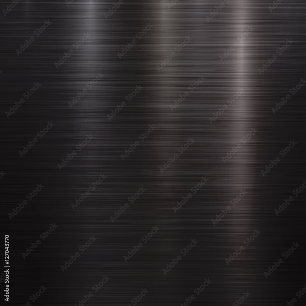 Black Metal Abstract Technology Background With Polished Brushed