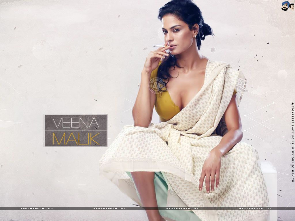 Indian Celebrities F Veena Malik Wallpaper Also