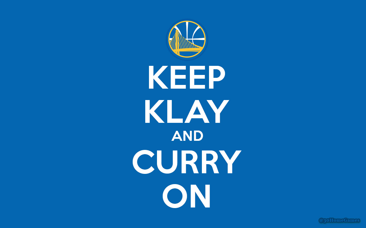 Home Games Keep Klay And Curry On Wallpaper