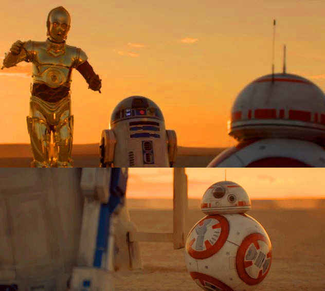 C3po And R2d2 Meets Bb8 By Lordkal El