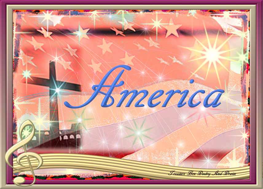 Christian Images In My Treasure Box July 4th or Memorial Day Posters