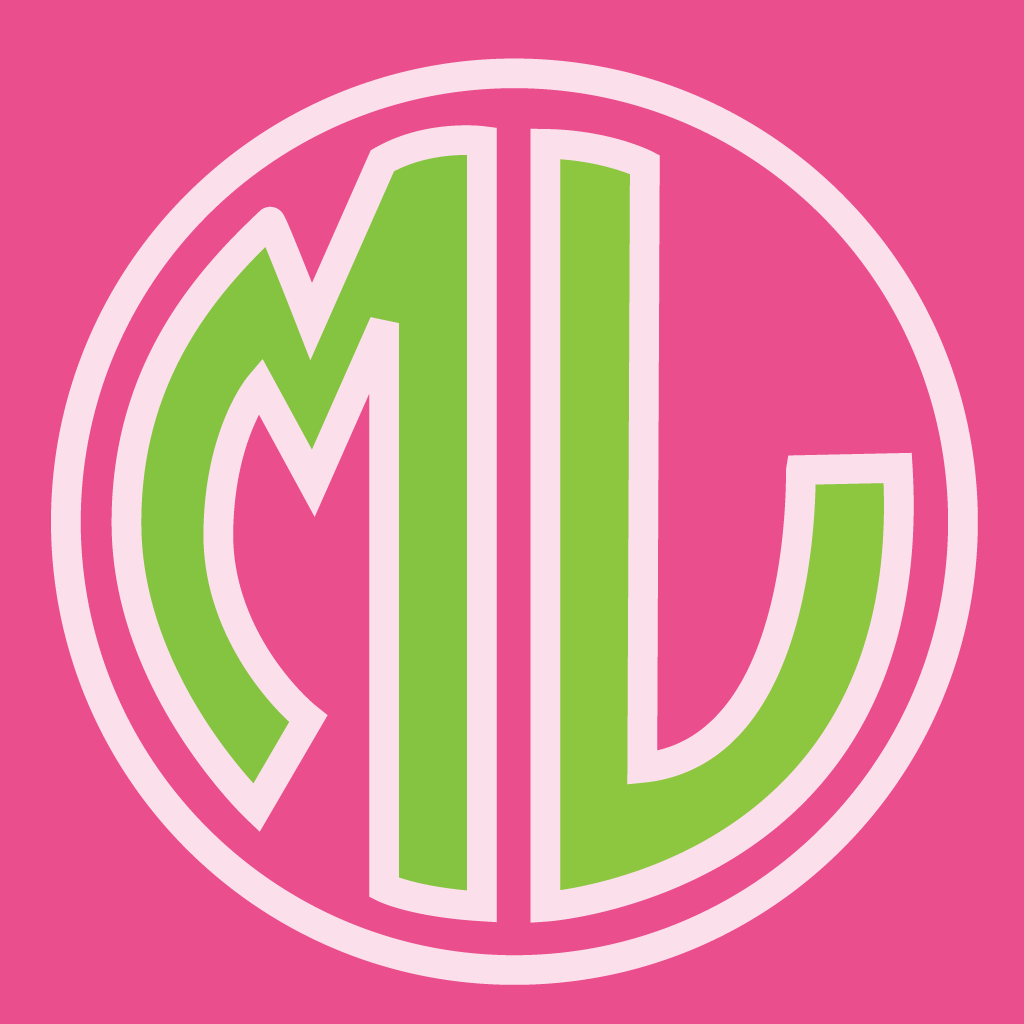 Marley Lilly Monogram Store Wallpaper Creator on the App Store 1024x1024