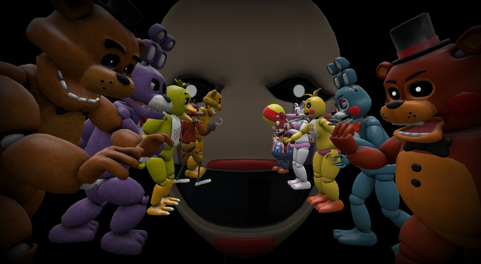 Fnaf And Wallpaper By thepuppet1987 Fan Art Games